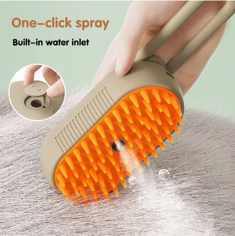 3-in-1 Steaming Pet Brush