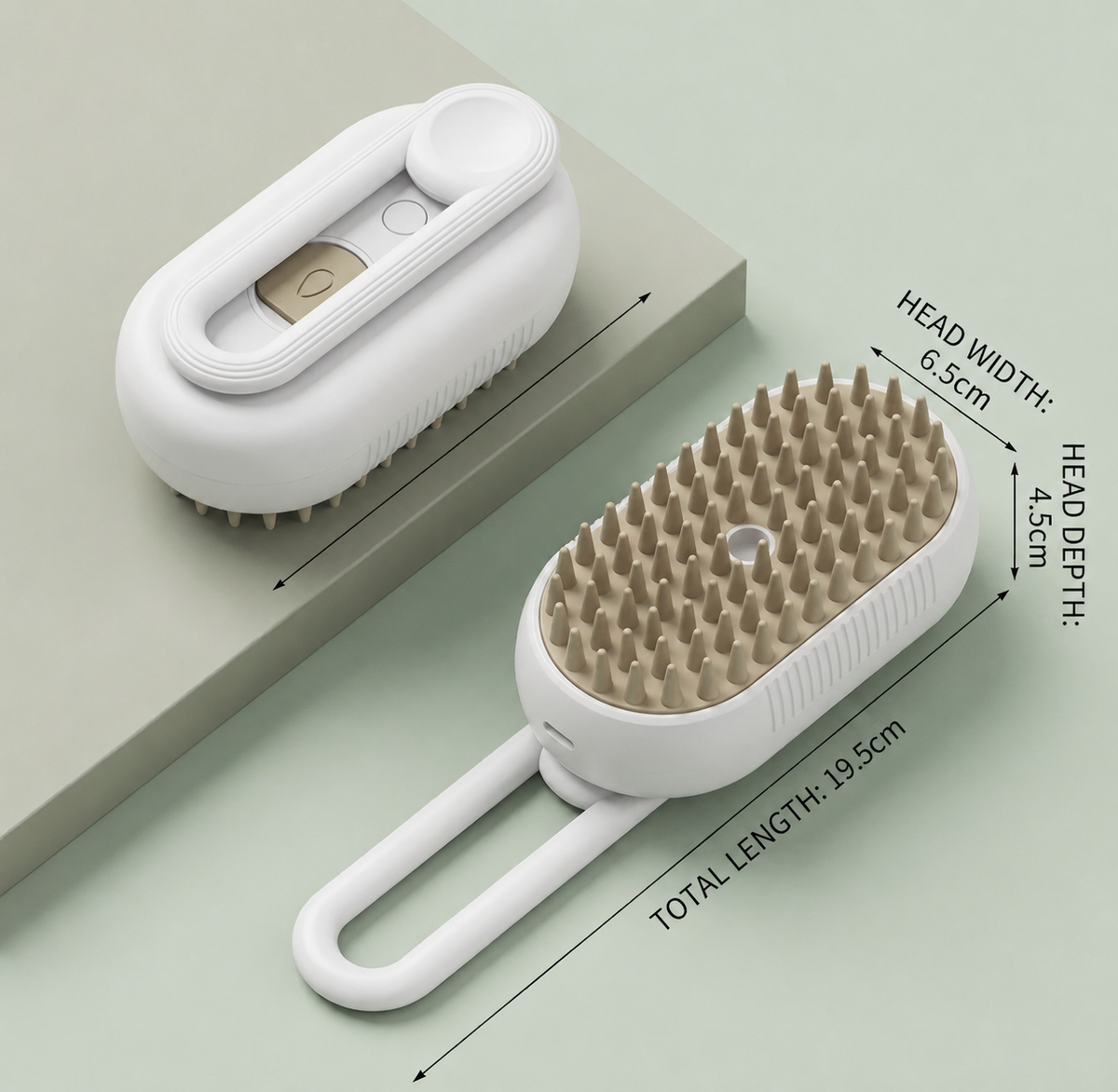 3-in-1 Steaming Pet Brush